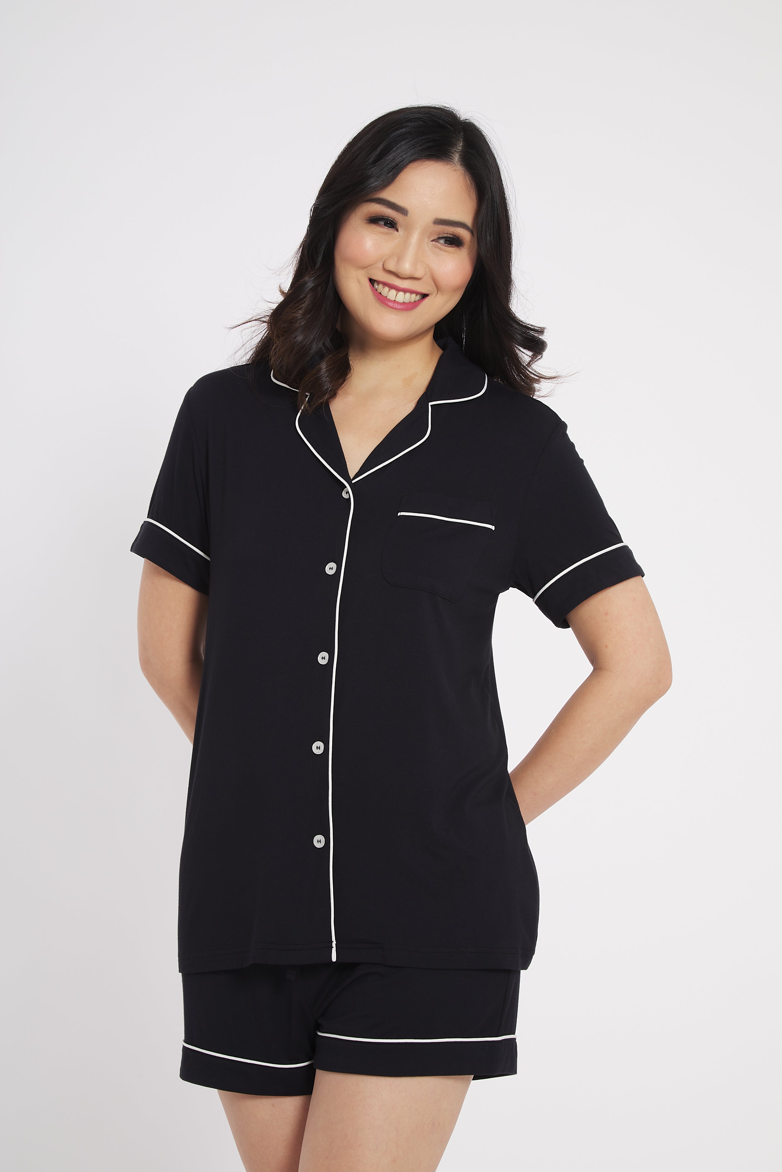 On Hand) Short Sleeve Bamboo Pajama Set – Olive Baby Co.