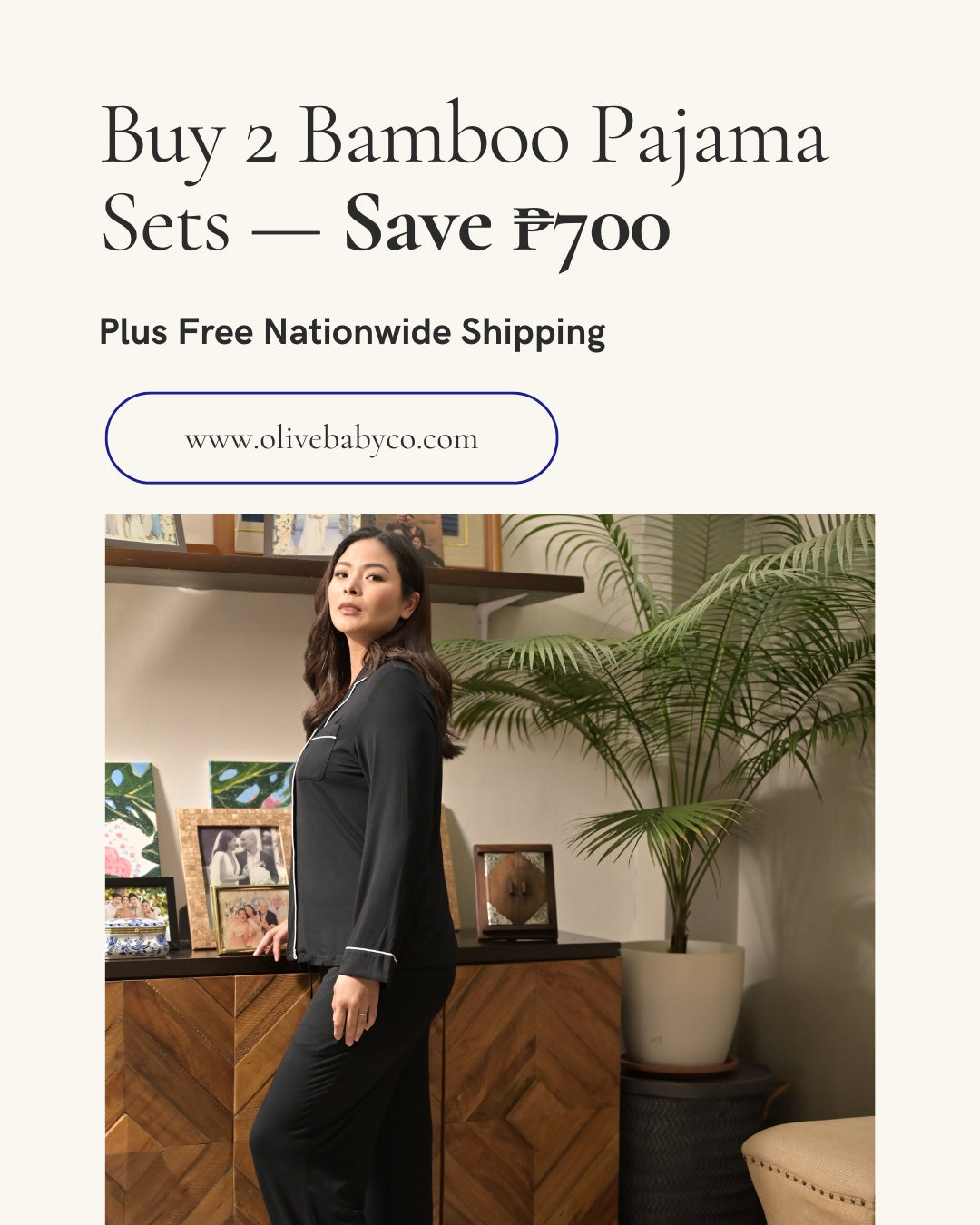 Buy 2 Bamboo Pajama Sets — Save ₱700 Fast Bundle