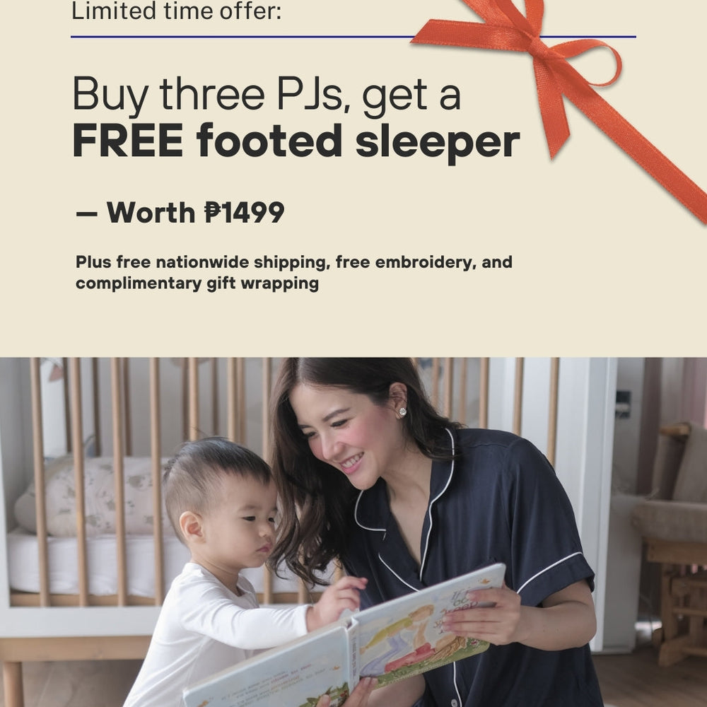 Buy 3 Pajamas, Get a Free Footed Sleeper — worth ₱1,499 Fast Bundle
