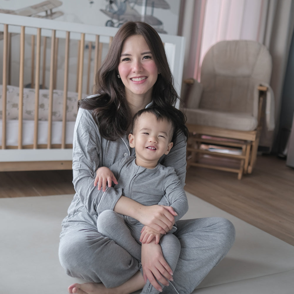 Buy four PJs, get a FREE diaper caddy/ footed sleeper —our gift to you! Fast Bundle